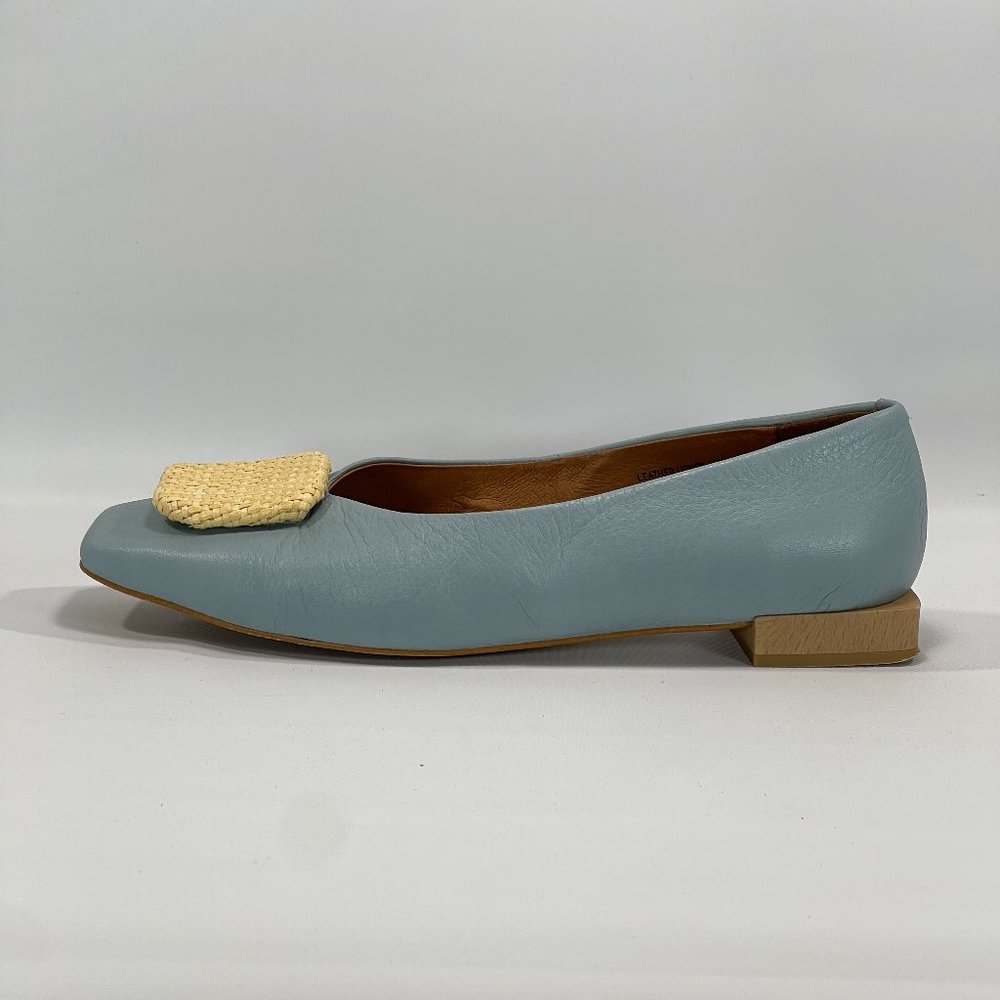Anthro ANGEL ALARCON Ballet Flats In Blue - Picture 3 of 13